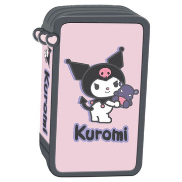 Penar echipat St.Majewski Kuromi Pink, 3 fermoare, roz, 694219