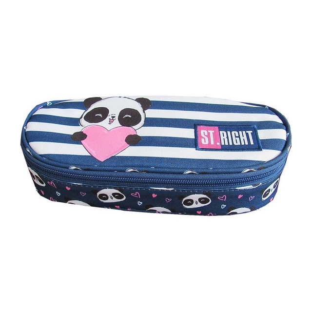 Penar neechipat St.Majewski Bambino Lovely Panda, 1 fermoar, 1 extensie, albastru, 652592