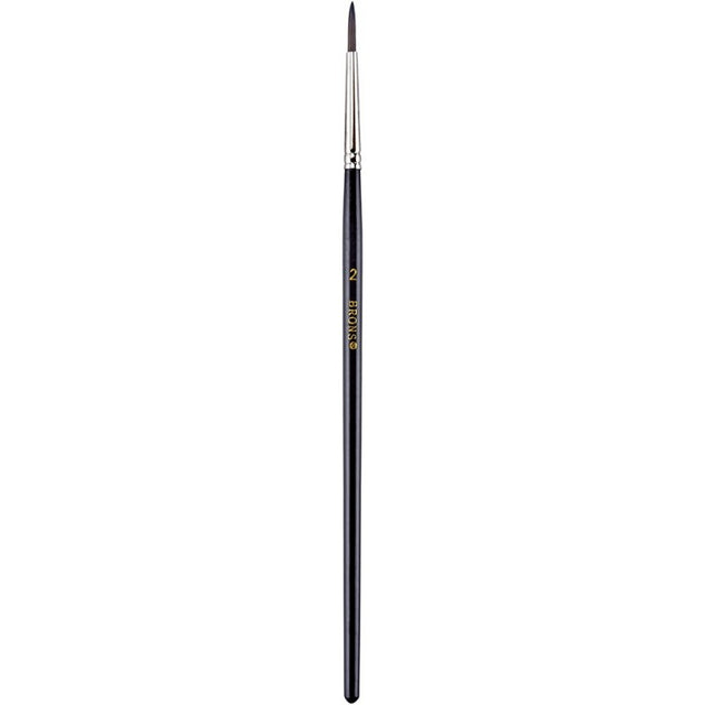 Pensula Brons BR-233, varf rotund, nr. 2, pictura cu acuarele