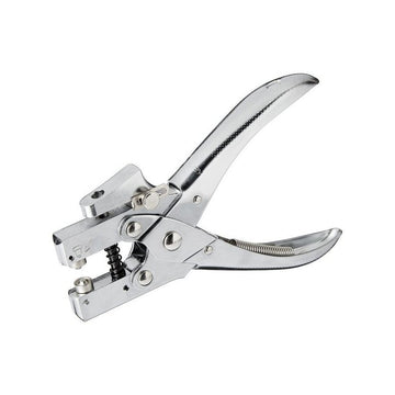 Perforator Kangaro EP-20, 20 coli, 1 orificiu, aplicare nituri, metalic, argintiu, + 100 nituri