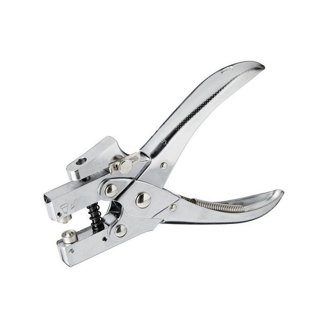 Perforator Kangaro EP-20, 20 coli, 1 orificiu, aplicare nituri, metalic, argintiu, + 100 nituri