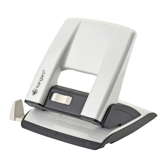 Perforator Kangaro AION-30, 30 coli, metalic, alb