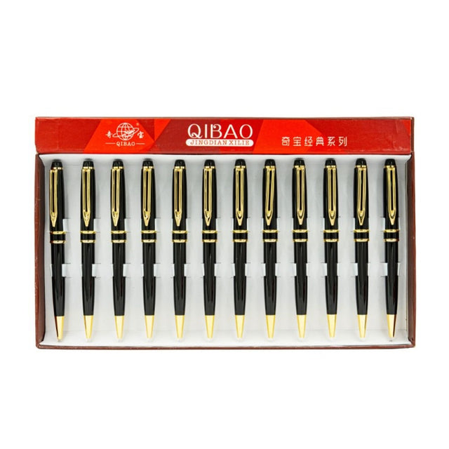 Pix cu bila CNX 805, corp metalic, negru, clips agrafa aurie