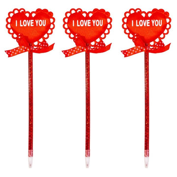 Pix cu bila CNX, figurine inima cu fundita - mesaj "I love you"