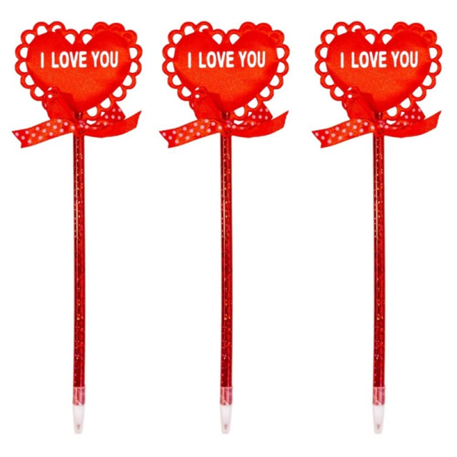 Pix cu bila CNX, figurine inima cu fundita - mesaj "I love you"