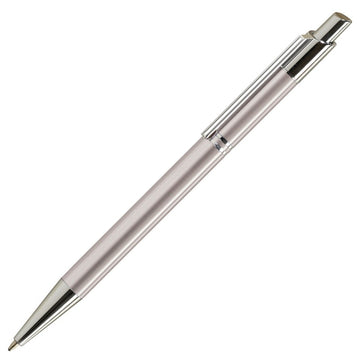Pix cu bila Office-Cover Tiko, 1.0mm, cu mecanism, pentru personalizare, corp metalic, argintiu