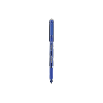 Pix cu gel Keyroad Erasable KR972580, 0.7mm, cu capac, cu guma de sters, corp albastru, grip cauciucat, scris albastru