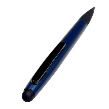 Pix retractabil cu touch CNX E-2, 1.0mm, metalic, pentru inscriptionat, corp albastru inchis, clips negru