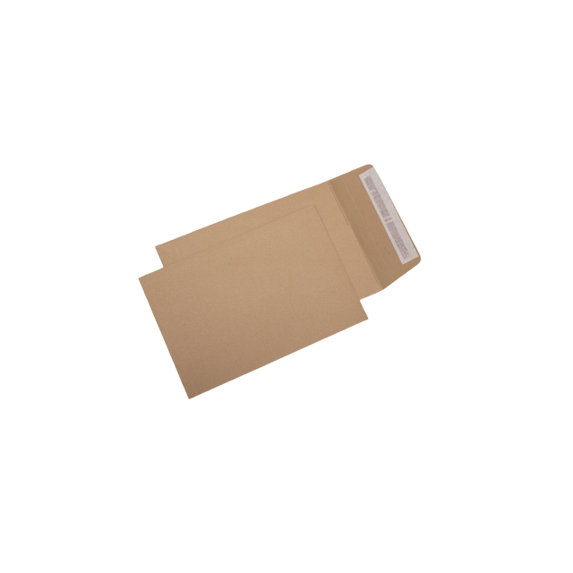 Plic cu burduf 2cm C5T GPV 104916 / 104926 / 351307, kraft, 120g/mp, 162x229x40mm, siliconic