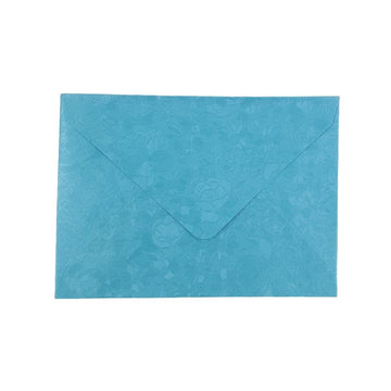 Plic color CNX, bleu metalizat, 120g/mp, 130x180mm, cu model, set 10 buc