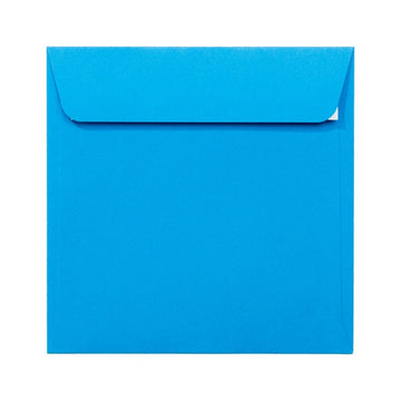 Plic color PC1616A, albastru, 120g/mp, 160x160mm, autoadeziv, set 25 buc