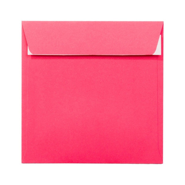 Plic color PC1616G, fucsia, 120g/mp, 160x160mm, autoadeziv, set 25 buc