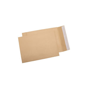 Plic cu burduf 5cm B4T GPV 105947, kraft, 120g/mp, 250x353mm, siliconic