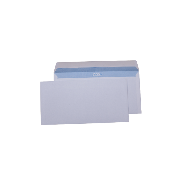 Plic standard DL GPV 122204, alb, 80g/mp, 110x220mm, gumat, cutie 1000 buc