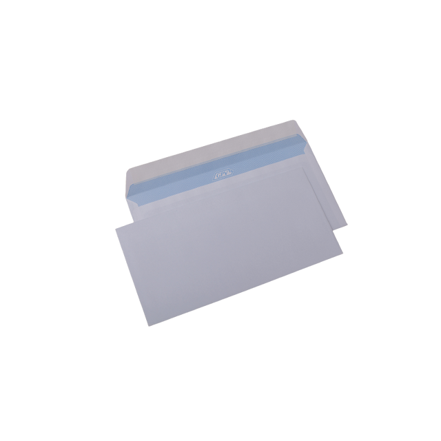 Plic standard DL GPV 122303, alb, 80g/mp, 110x220mm, siliconic, cutie 1000 buc