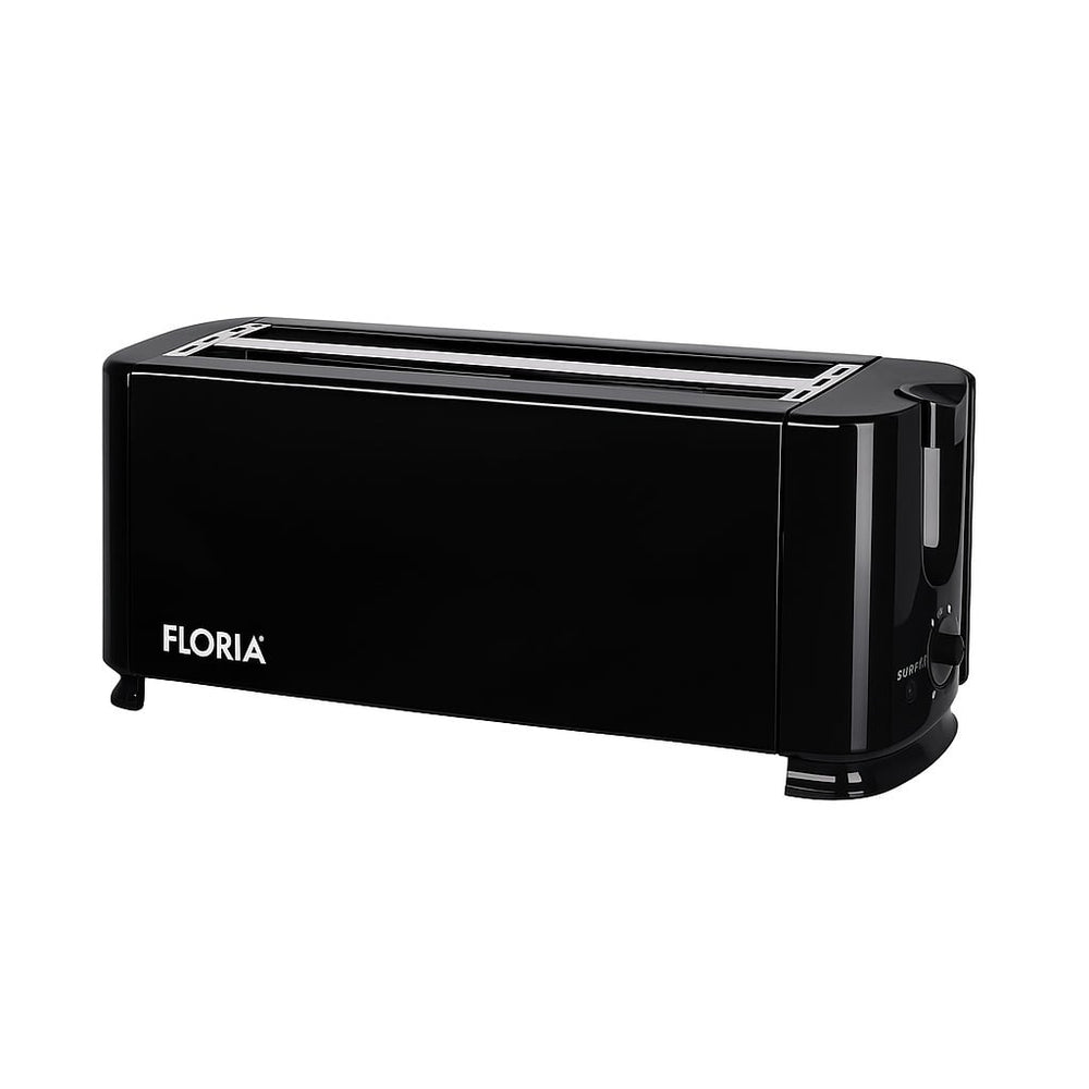 Prajitor de paine dublu Floria ZLN2706 – 1300W, 4 felii, 6 nivele de rumenire, oprire automata, protectie supraincalzire, negru