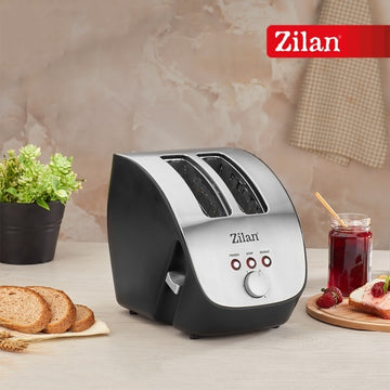 Prajitor de paine Zilan ZLN-2690 1000W 6 nivele, negru/inox
