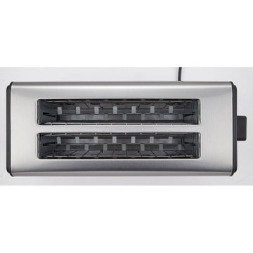 Prajitor paine dublu inox Zilan ZLN2720 – 1300W, 4 felii, 6 trepte rumenire, functii decongelare si reincalzire, argintiu