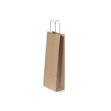 Punga cadou Colorarte 03112 / 03467, A5, 14x21x8cm, 90g/mp, kraft, manere din hartie rasucita