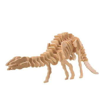 Puzzle lemn 3D - Dinozaur Apatosaurus, 2 foi, Colorarte, J005-2/A-153