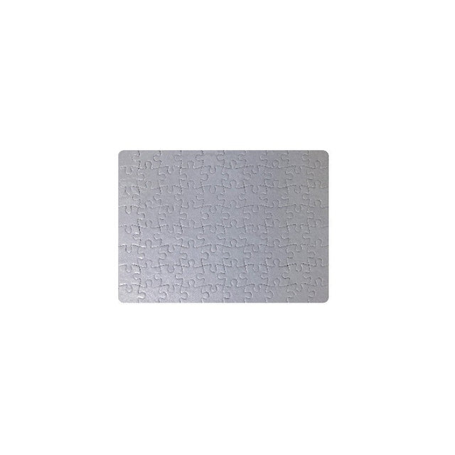 Puzzle carton alb pentru desenat/printat Colorarte 20x14.5cm, 80 piese