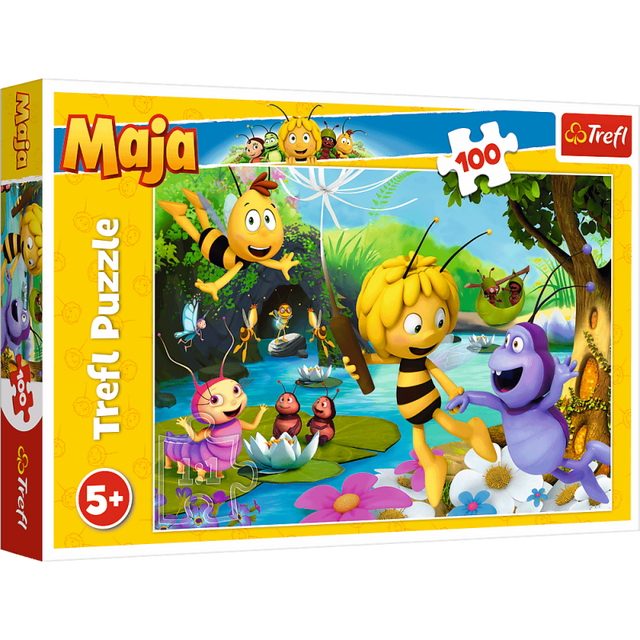 Puzzle carton 100 piese Trefl Albinuta Maia, 16361 / 431065, 5+ ani
