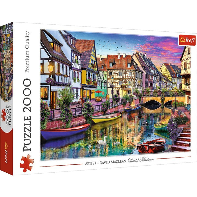 Puzzle carton 2000 piese Trefl Colmar, Franta, 27118, 12+ ani