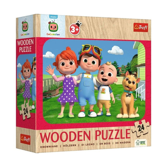Puzzle carton 24 piese Trefl Cocomelon, 20267, 3+ ani