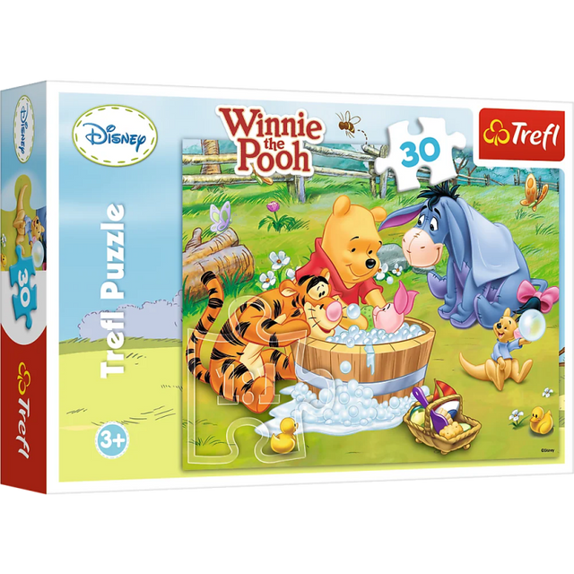 Puzzle carton 30 piese Trefl Winnie the Pooh, 18198, 3+ ani