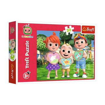 Puzzle carton 30 piese Trefl Cocomelon, 18295, 3+ ani