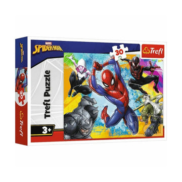 Puzzle carton 30 piese Trefl Spiderman, 18307, 3+ ani