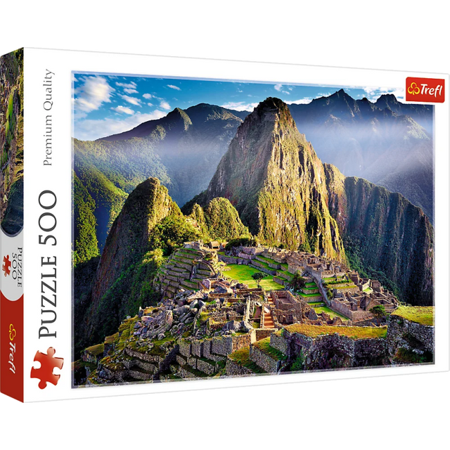 Puzzle carton 500 piese Trefl Machu Picchu, 37260, 10+ ani