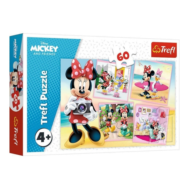 Puzzle carton 60 piese Trefl Mickey and Friends II, 17360