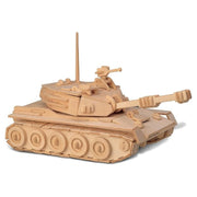 Puzzle lemn 3D - Tanc ZTZ-99, 4 foi, Colorarte, PJ-S130
