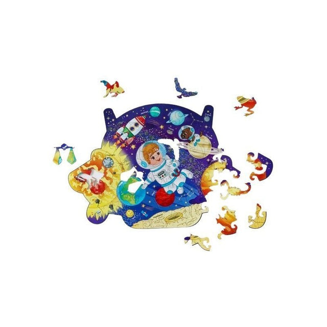 Puzzle lemn - Nava spatiala, 14+ ani, BrushMe, DP31