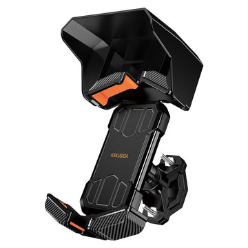 Suport Universal Moto/Bike Kaku KSC-1594, Montaj Ghidon, Secure Lock - Negru
