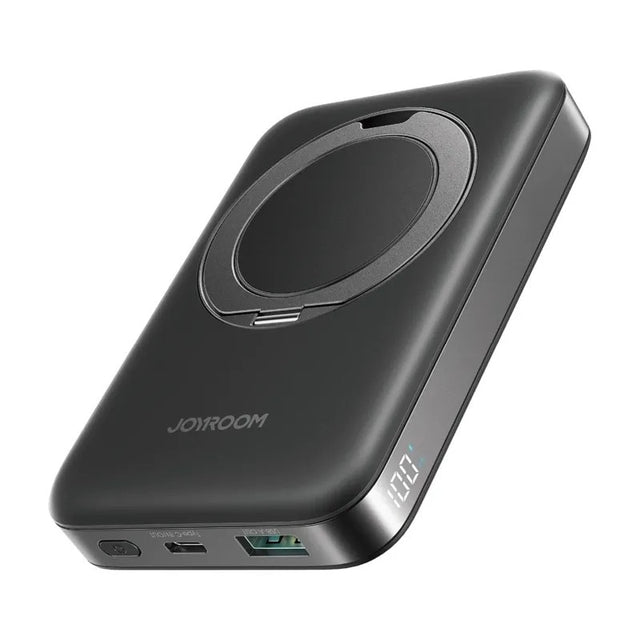 Baterie externa Joyroom PBM12, 22.5W, 1xUSB-C, 1xUSB, PD, QC3.0, Fast, Ring Stand - Negru