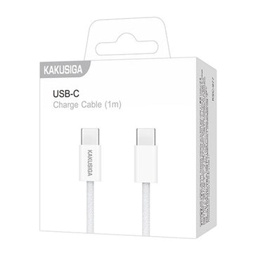 Cablu Date si Incarcare Kaku KSC-977, USB-C, PD60W, QC3.0, 1m - Alb