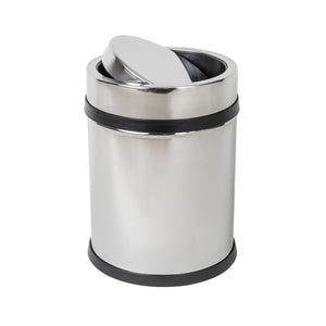 Coș de gunoi antiamprenta Floria ZLN4575, inox