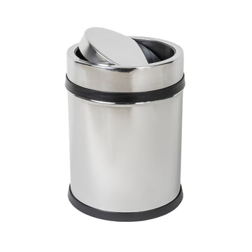 Coș de gunoi antiamprenta Floria ZLN4575, inox