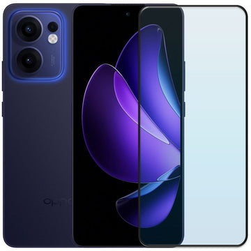 Folie Clear pentru Oppo Reno 13F, AntiStatic Glass - Transparent / Negru