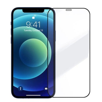 Folie Clear pentru Huawei Y5p, Full Glass - Transparent / Negru