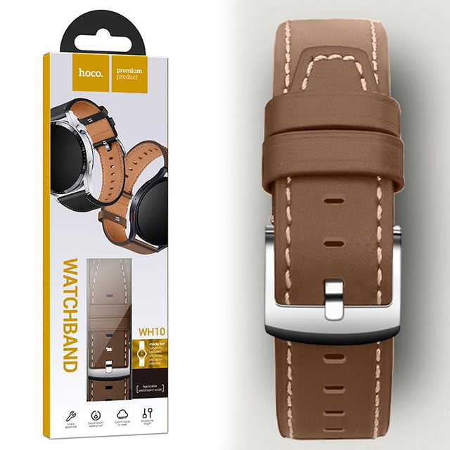 Curea Piele Ecologica Hoco WH10, GT Original Series, 20mm - 