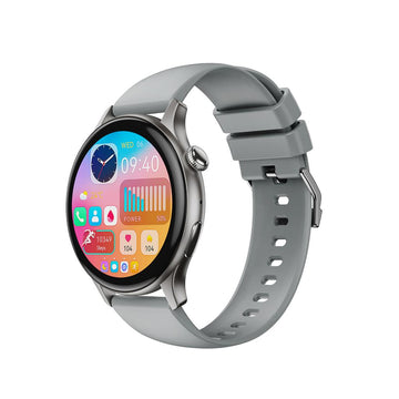 Ceas SmartWatch XO J6, Amoled, BT 5.0, 260mAh, Chen Shuo, Round Sport, SLIVER