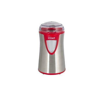 Râșniță de cafea inox roșu Zilan ZLN8012