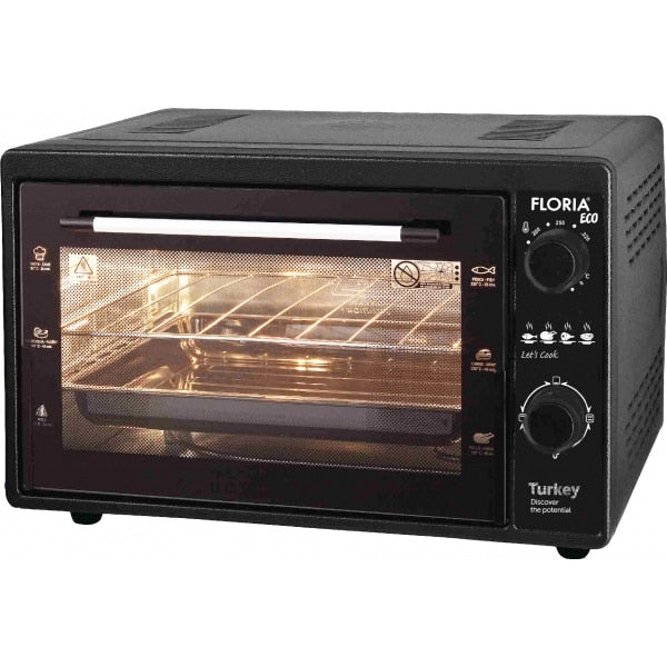 Cuptor Electric Floria ZLN2898, 40L, 1500W, Gratar si Tava I