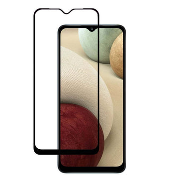 Folie Clear pentru Samsung A12, M12, Full Glass - Transparent / Negru