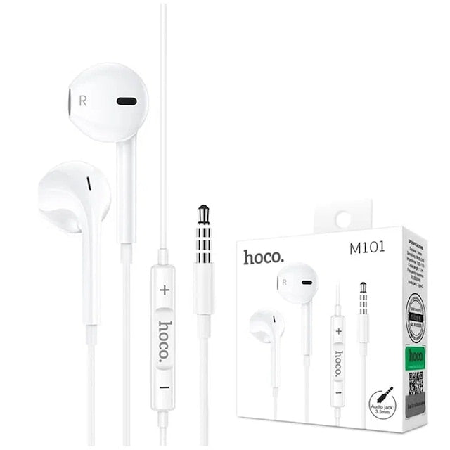Casti Handsfree Hoco M101 Crystal, In Ear, Jack 3.5mm, Micro