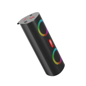 Boxa Portabila XO F43, Wireless BT 5.2, 2x5W, 1200mAh, TF Card, RGB Ambient Light - Negru