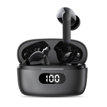 Casti Wireless XO G9, Ear Buds, BT 5.1, 180h StandBy, 380mAh, Dual Mic, Chime - Negru